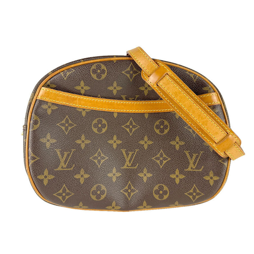Louis Vuitton Shoulder Bag Monogram Blois Canvas Brown
